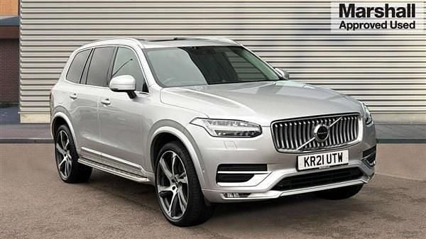 Silver Used 2021 Volvo XC90 Inscription SUV | £31,772 (Fair price) - Image 1/4