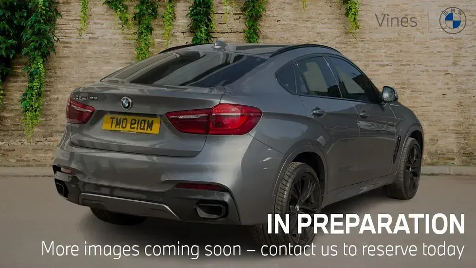 Used BMW X6 M50 Shadowline 376 HP (276 kW) 2019 Grey SUV