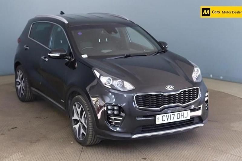 Used Kia Sportage GT-Line 136 HP (100 kW) 2017 Black SUV