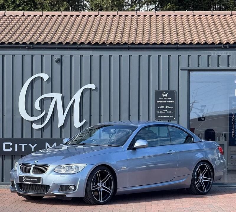 Used BMW 330 Cabriolet M Sport 2012 Blue Cabriolet