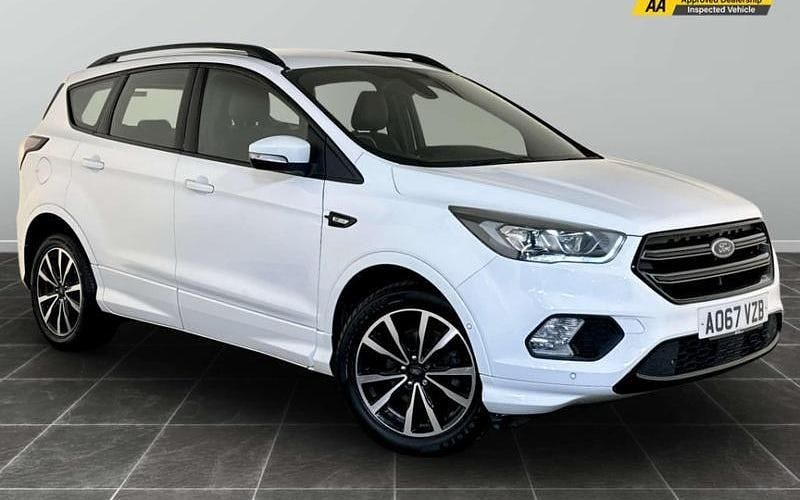 Used Ford Kuga ST-Line 150 HP (110 kW) 2018 White SUV