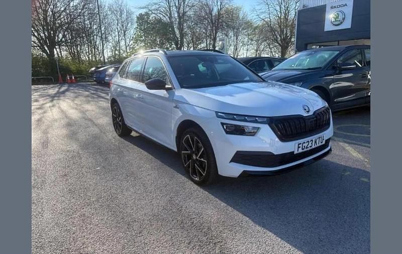 Used Skoda Kamiq Monte Carlo 108 HP (79 kW) 2023 White SUV