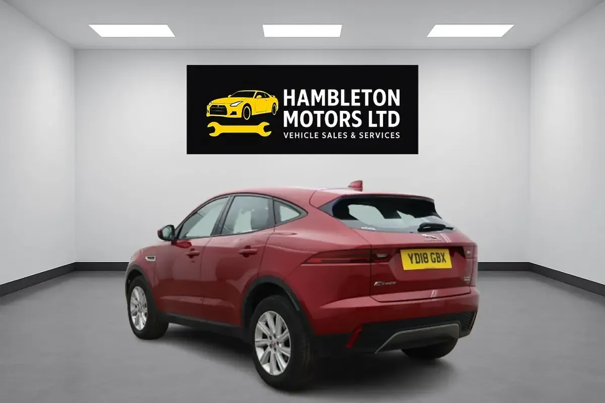 Used Jaguar E-Pace S 180 HP (132 kW) 2018 Red SUV