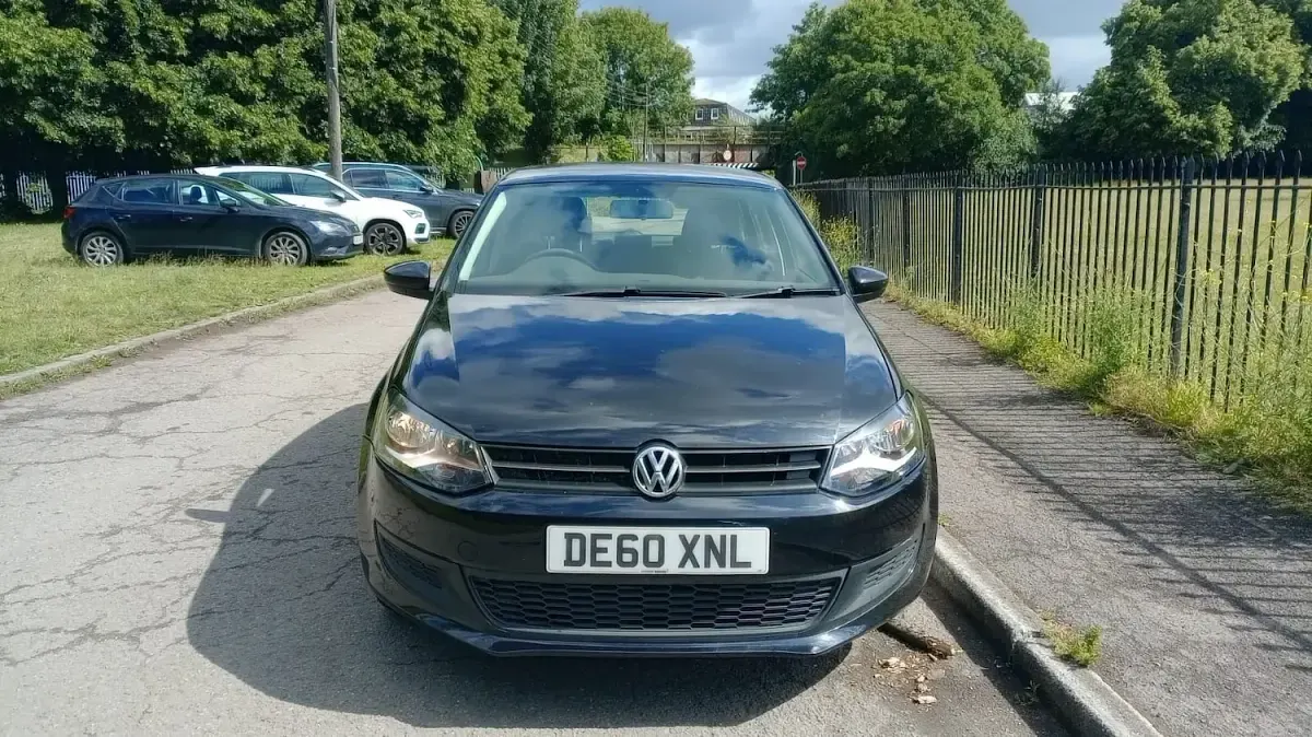 Used VW Polo SE 83 HP (61 kW) 2011 Black Hatchback
