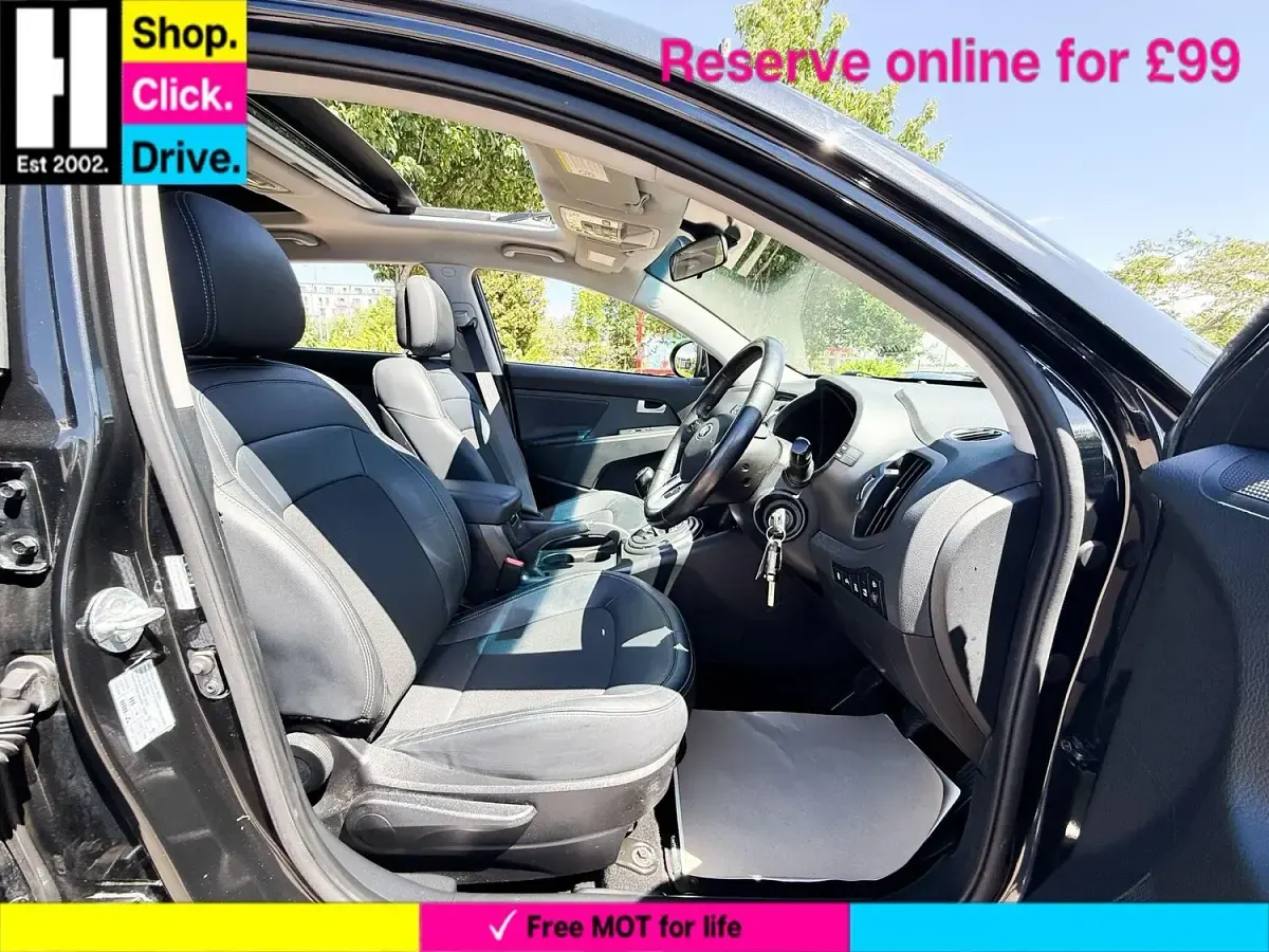 Used Kia Sportage 134 HP (98 kW) 2013 Black SUV