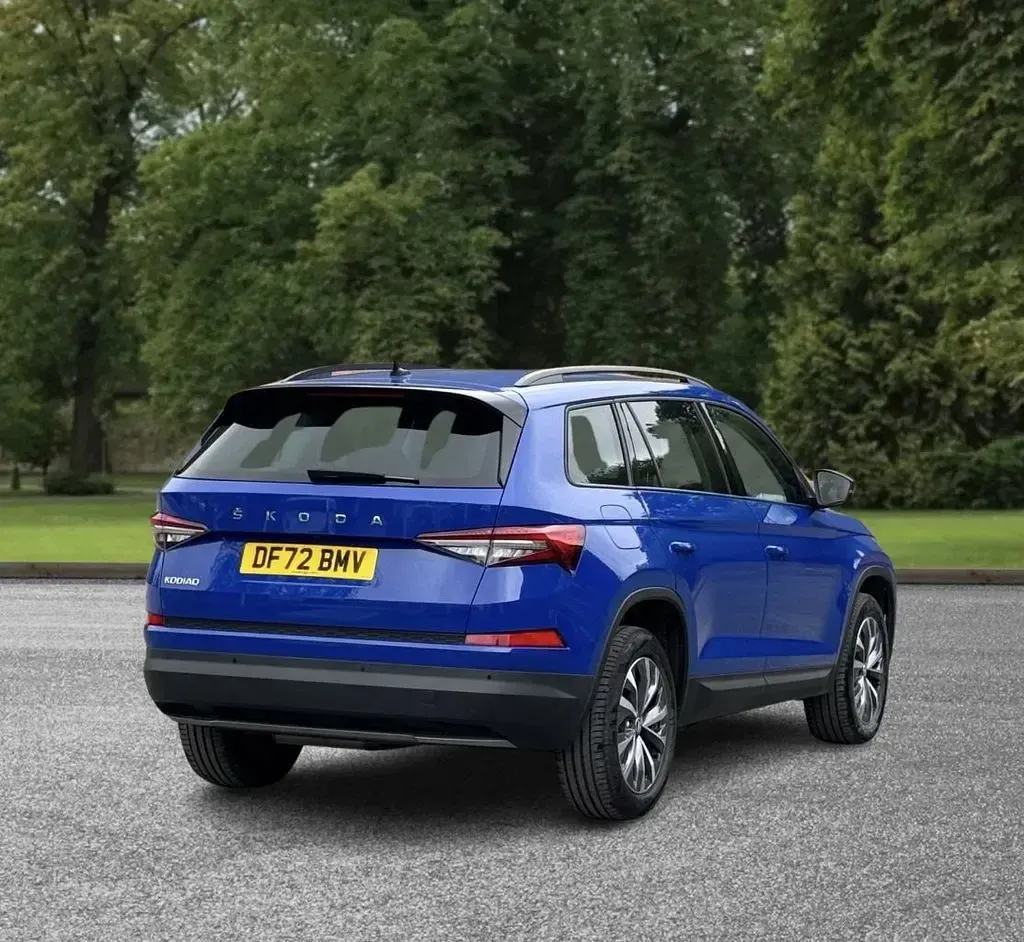 Used Skoda Kodiaq SE Drive 150 HP (110 kW) 2022 Blue SUV