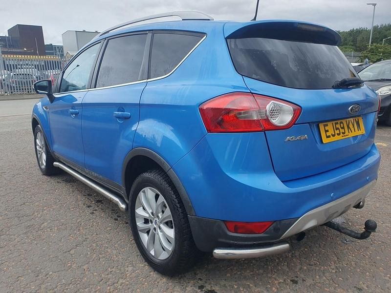 Usado Ford Kuga Titanium 136 HP (100 kW) 2009 Azul SUV
