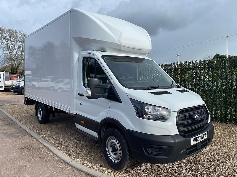 Used Ford Transit 130 HP (95 kW) 2023 White Cabriolet