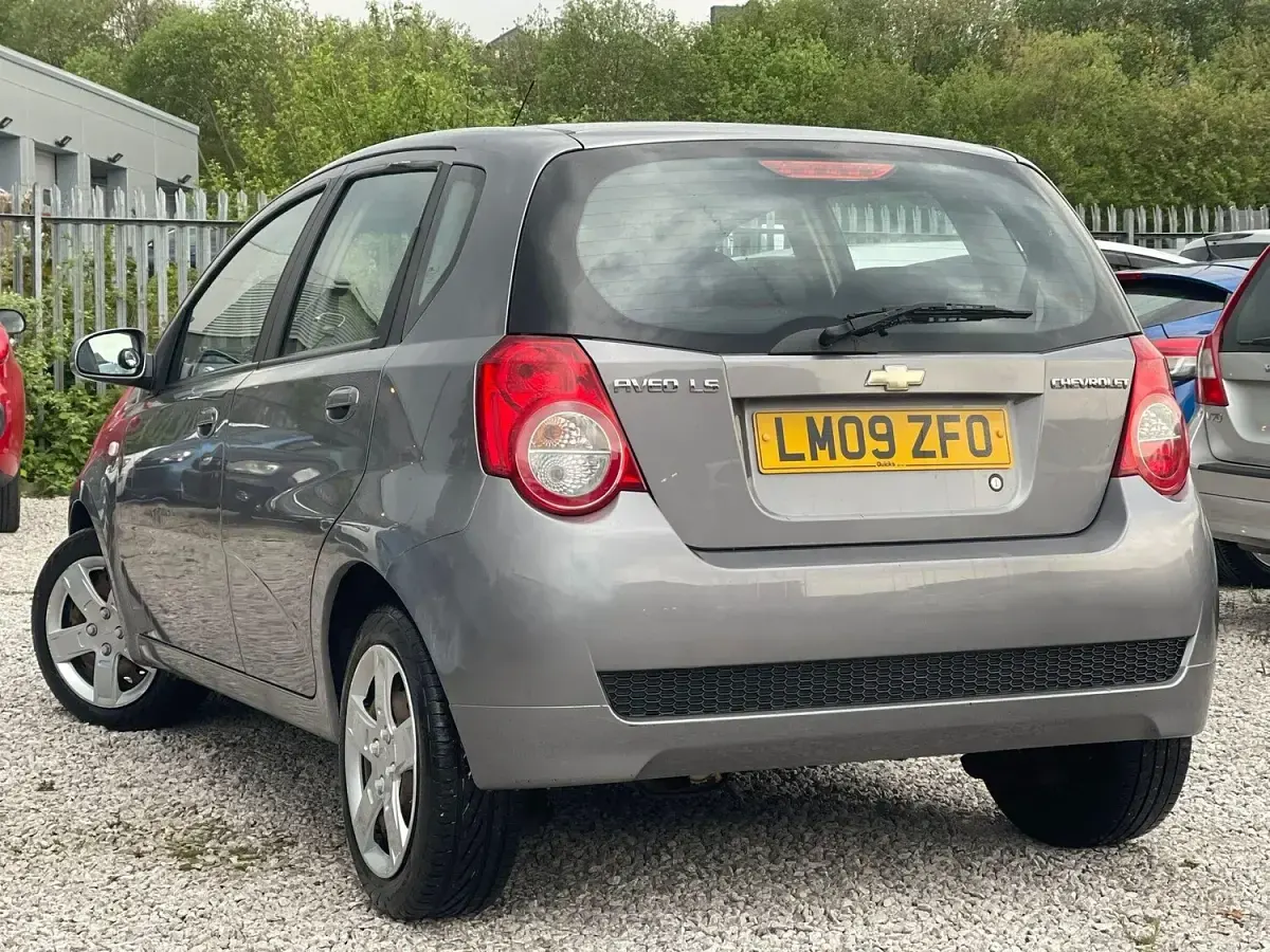 Used Chevrolet Aveo LS 2009 Grey Hatchback