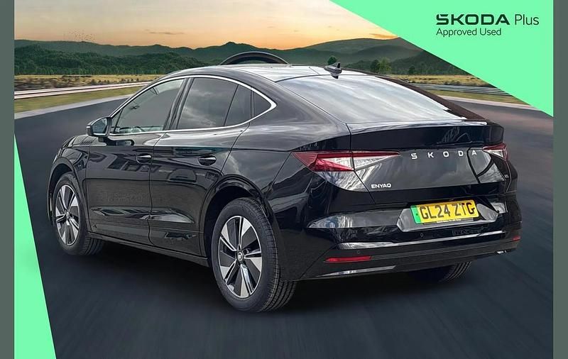 Used Skoda Enyaq iV 210 kW (286 HP) 2024 Black SUV