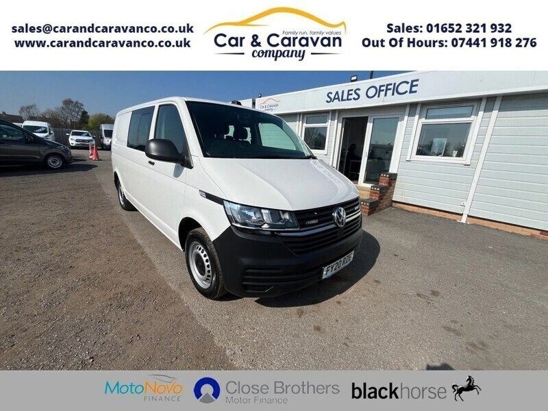 White Used 2020 VW T6.1 Startline Van | £15,450 (Fair price) - Image 1/4
