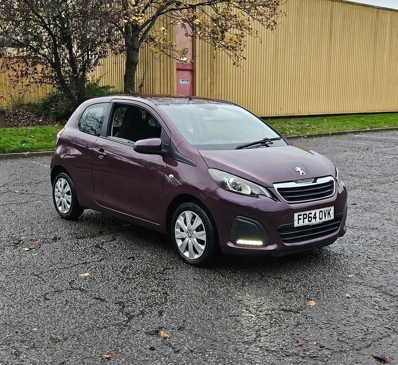 Purple Used 2014 Peugeot 108 Active Hatchback | £3,000 (Good price) - Image 1/4