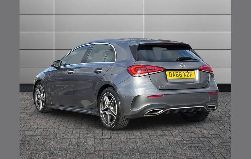 Used Mercedes A250 AMG Line Premium 221 HP (162 kW) 2019 Grey Hatchback
