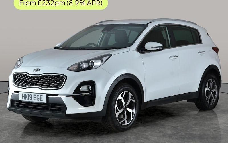 White Used 2019 Kia Sportage SUV | £12,450 (Good price) - Image 1/3
