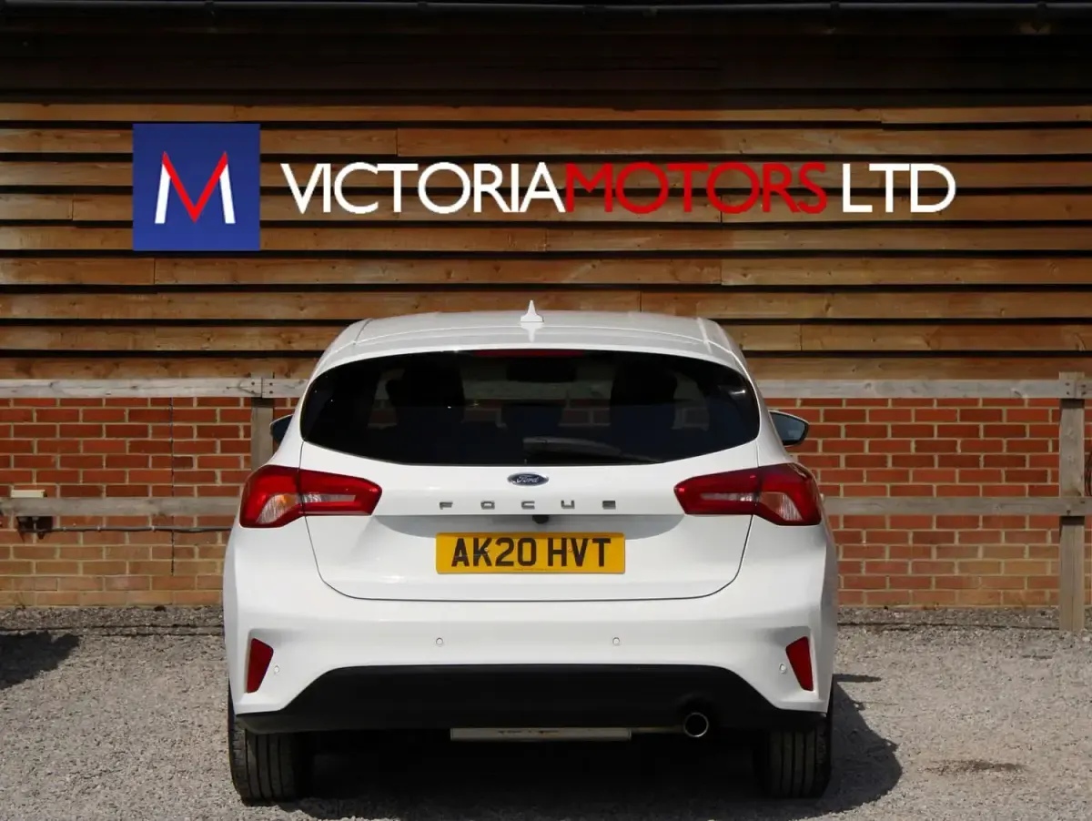 Used Ford Focus Titanium 120 HP (88 kW) 2020 White Hatchback