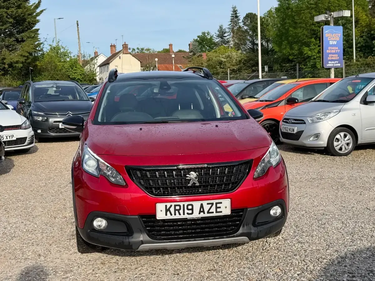 Second-hand Peugeot 2008 GT-line 130 CP (95 kW) 2019 Roșu SUV