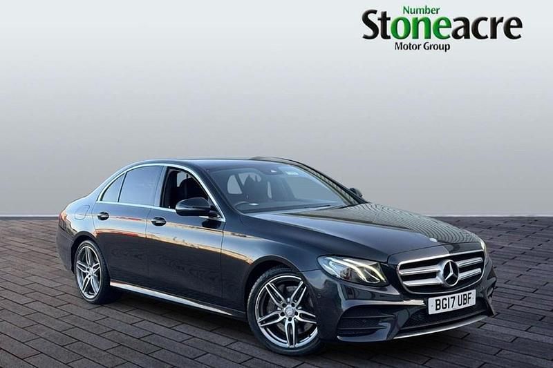 Black Used 2017 Mercedes E350 AMG line Sedan | £16,995 (Fair price) - Image 1/1