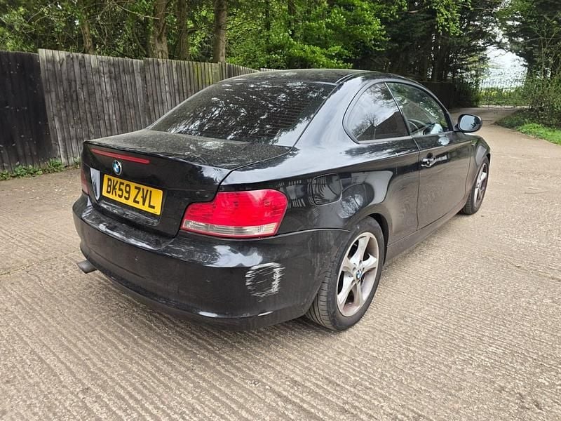 Used BMW 120 Coupé 2010 Black Coupe