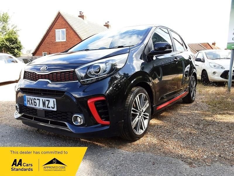 Used Kia Picanto GT-Line 2017 Black Hatchback