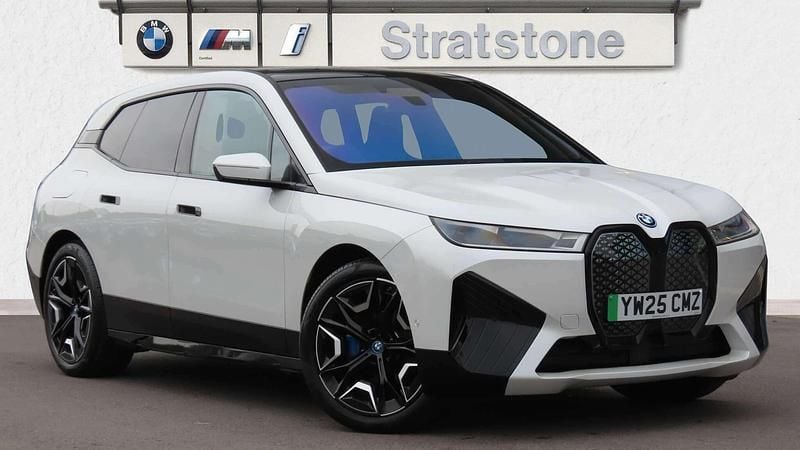 White Used 2025 BMW iX M Sport SUV | £57,900 - Image 1/4