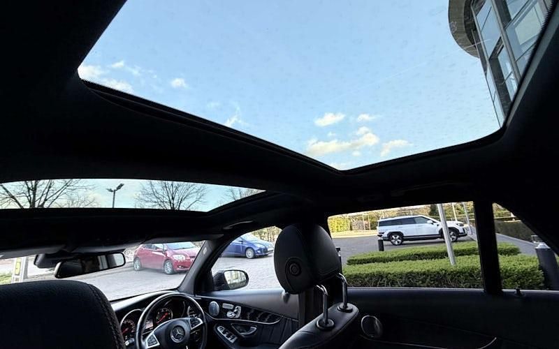 Used Mercedes GLC250 AMG line 204 HP (150 kW) 2018 Black Estate