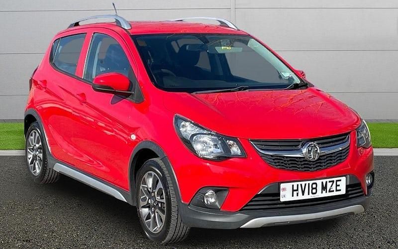 Used Vauxhall Viva Rocks 75 HP (55 kW) 2017 Red Hatchback