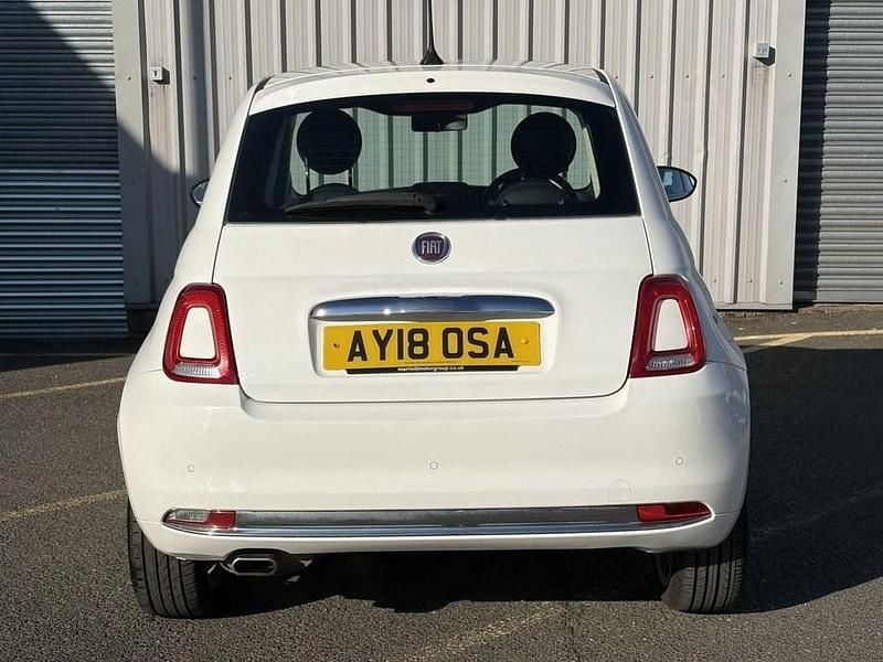 Used Fiat 500 Mirror 69 HP (50 kW) 2018 White Hatchback