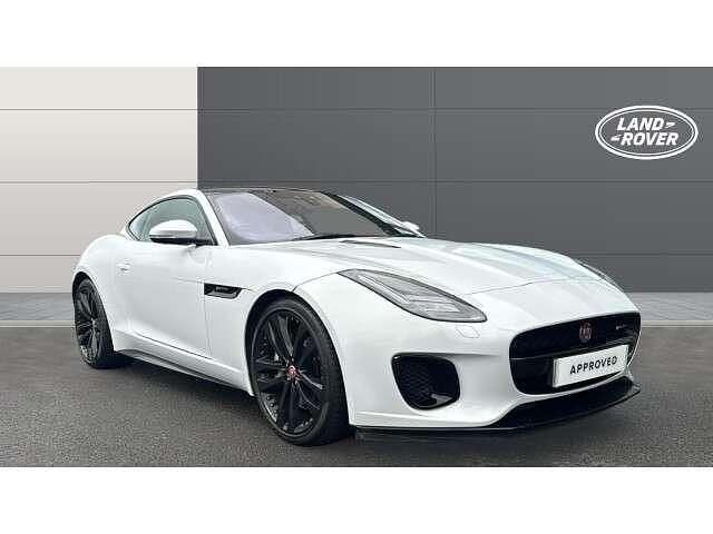 White Used 2018 Jaguar F-Type R-Dynamic Coupe | £33,679 (Fair price) - Image 1/4
