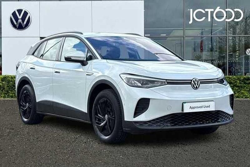White Used 2022 VW ID.4 Pure SUV | £18,267 (Fair price) - Image 1/4