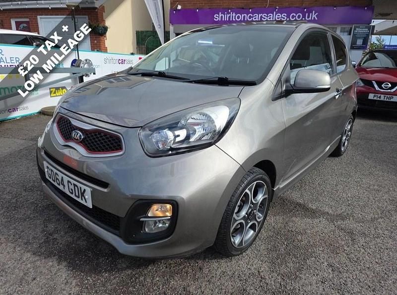 Silver Used 2015 Kia Picanto 2 Hatchback | £4,990 (Fair price) - Image 1/4