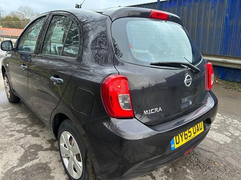 Usata Nissan Micra Visia 80 CV (58 kW) 2015 Nero Utilitaria