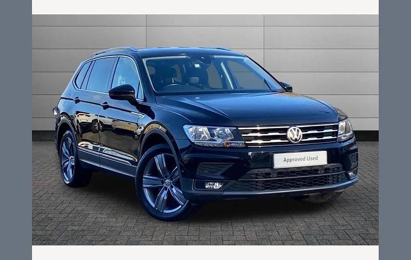 Black Used 2019 VW Tiguan Allspace Match SUV | £19,995 (Fair price) - Image 1/3