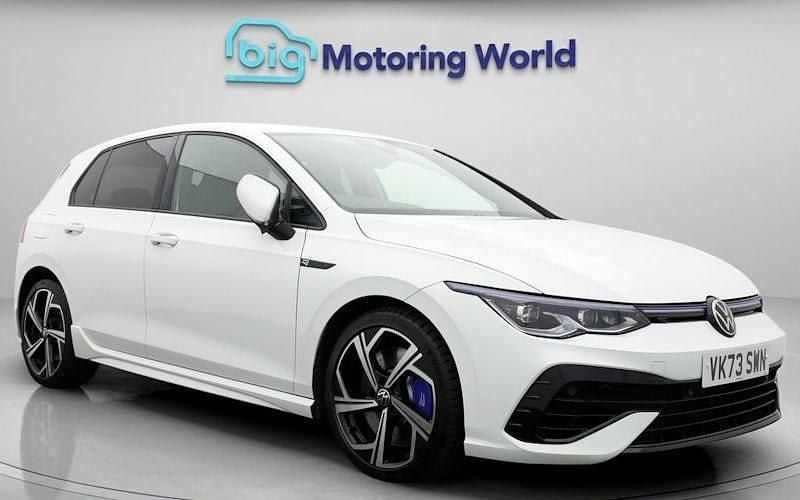 White Used 2023 VW Golf VIII R Hatchback | £31,300 (Fair price) - Image 1/4