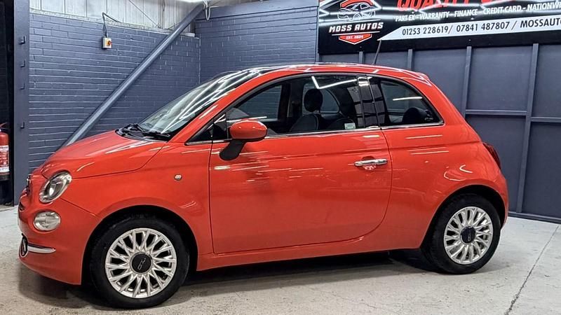Used Fiat 500 Lounge 69 HP (50 kW) 2016 Pink Hatchback