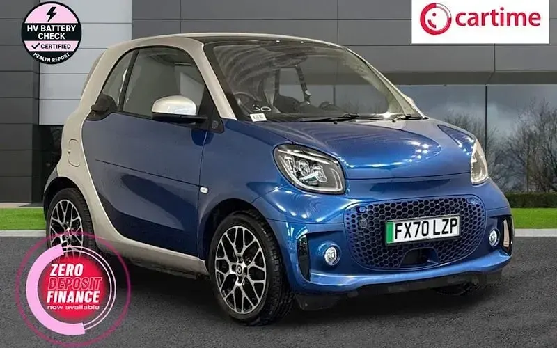 Used Smart ForTwo Electric Drive Prime Exclusive 60 kW (82 HP) 2020 Coupe