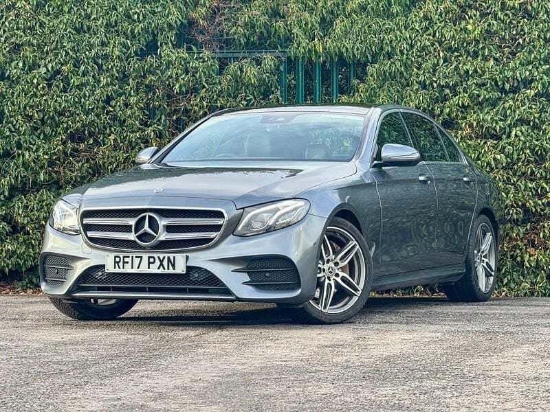 Used Mercedes E220 AMG line 194 HP (142 kW) 2017 Grey Sedan