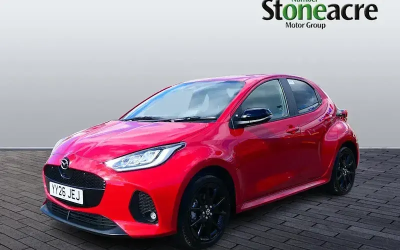 New Mazda 2 Homura-Line 116 HP (85 kW) 2026 Red Hatchback