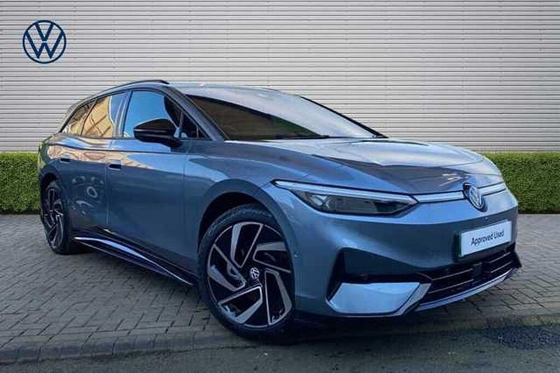 New VW ID.7 Pro 210 kW (286 HP) 2025 Blue Estate