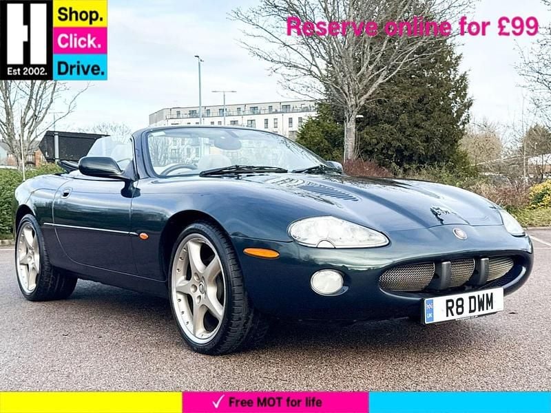 Green Used 2001 Jaguar XKR Supercharged Coupe | £9,820 (Fair price) - Image 1/3