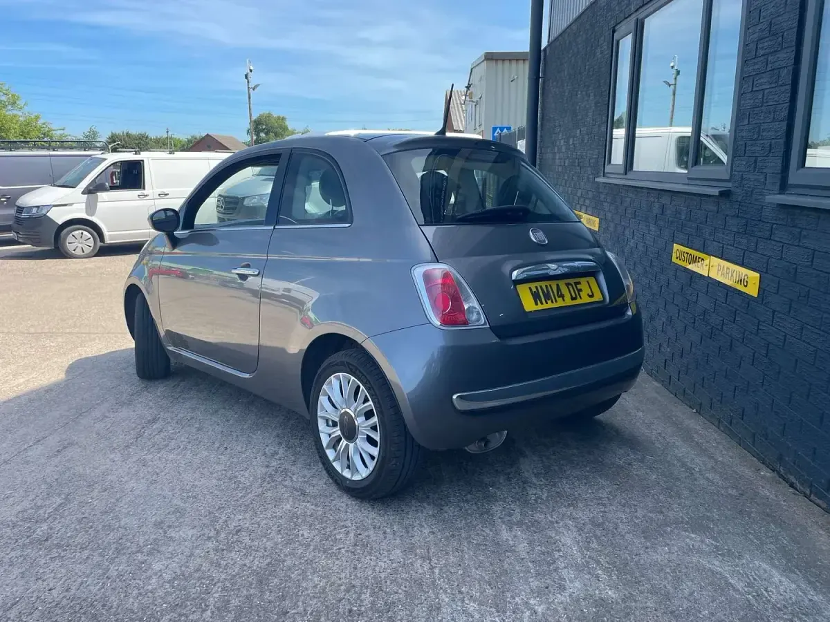 Used Fiat 500 Lounge 69 HP (50 kW) 2014 Grey Hatchback