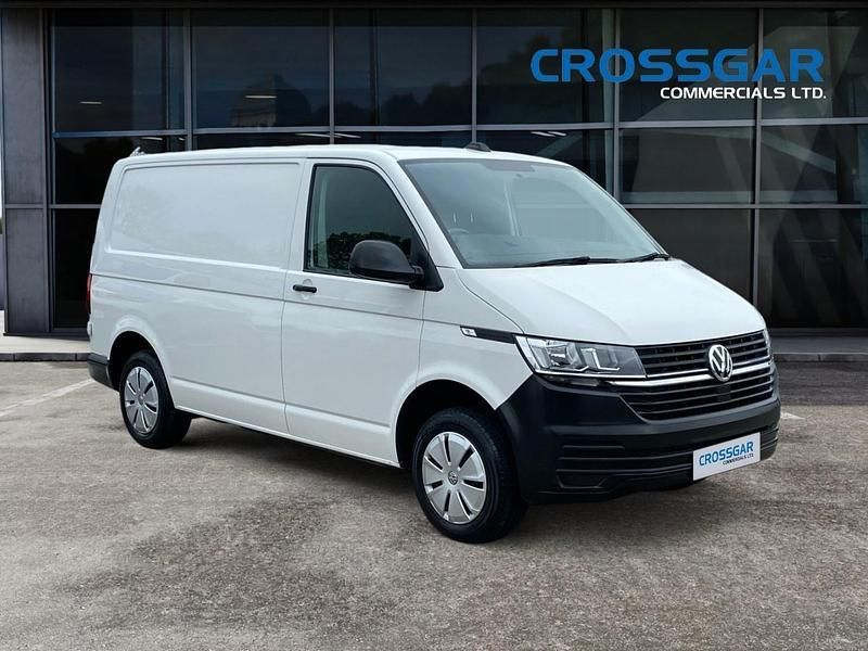 White Used 2021 VW T6.1 Startline Van | £15,450 (Super price) - Image 1/4