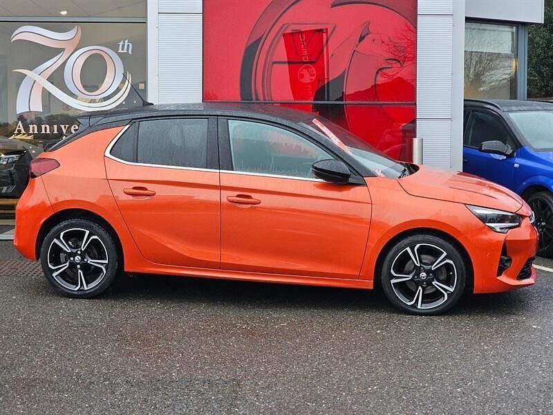 Used Vauxhall Corsa Ultimate 100 HP (73 kW) 2022 Orange Hatchback