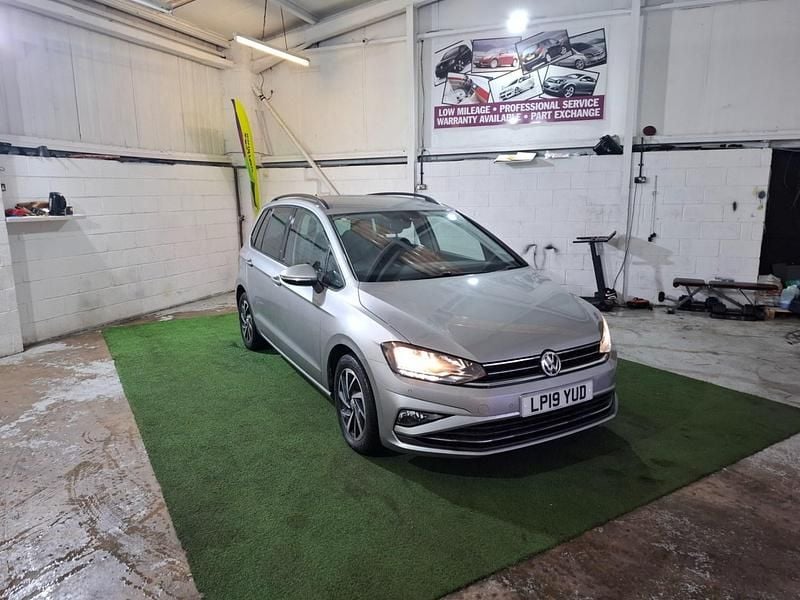 Silver Used 2019 VW Golf Sportsvan Match MPV | £9,500 (Super price) - Image 1/4