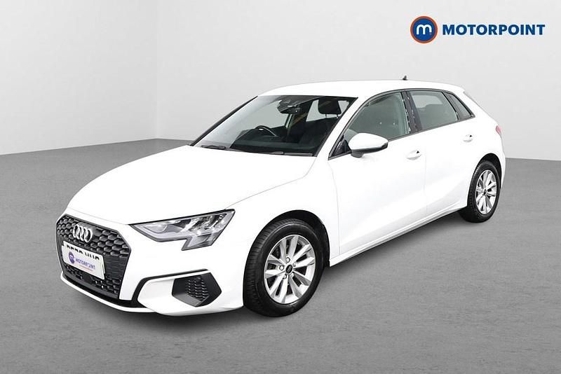 Used Audi A3 2023 White Sedan