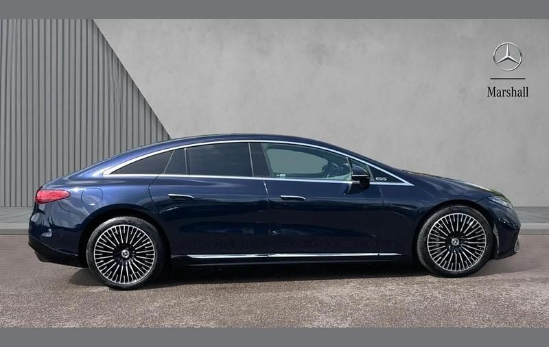 Used Mercedes EQS450+ AMG Line Premium Plus 264 kW (360 HP) 2025 Blue Sedan