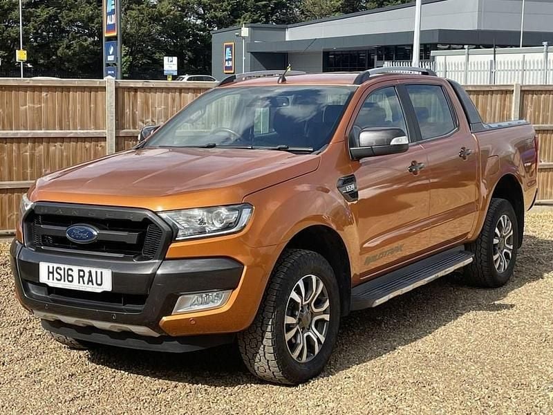 Orange Used 2016 Ford Ranger Wildtrack Pickup | £13,100 (Good price) - Image 1/4