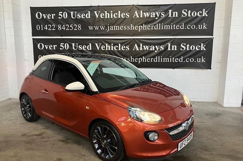 Used Vauxhall Adam Glam 100 HP (73 kW) 2014 Red Hatchback