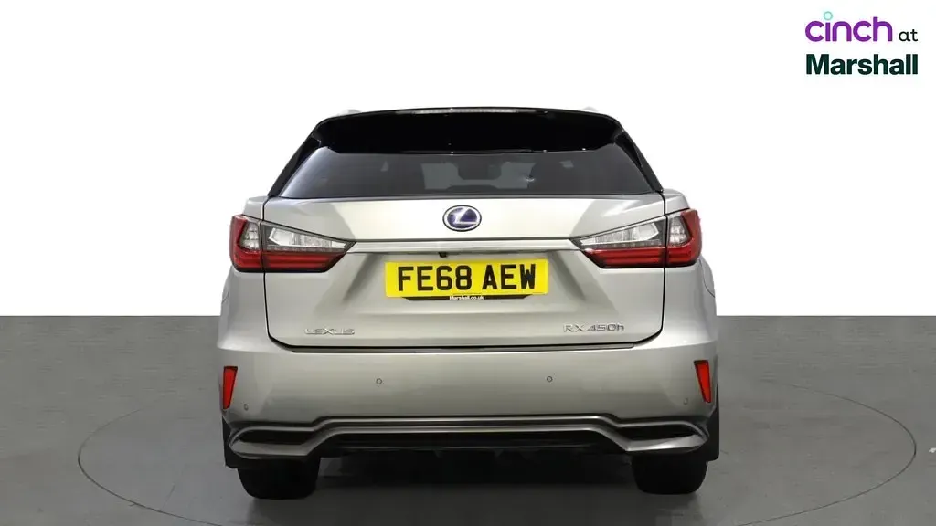 Used Lexus RX450hL 2018 Silver SUV