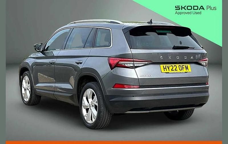 Used Skoda Kodiaq SE L 150 HP (110 kW) 2022 Graphite grey metallic SUV