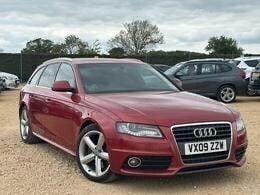 Red Used 2009 Audi A4 S-Line Estate | £2,690 (Fair price) - Image 1/4